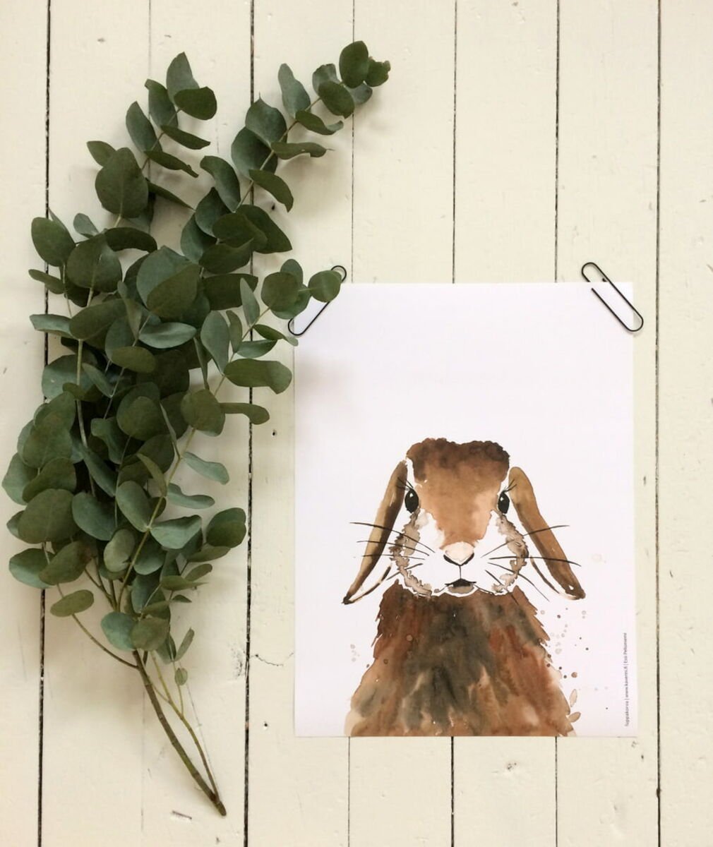 Kaverini Luppakorva juliste 30x40 cm