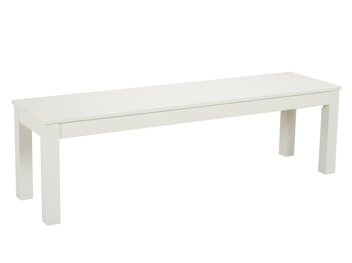 Moona penkki 192x35 valkoinen