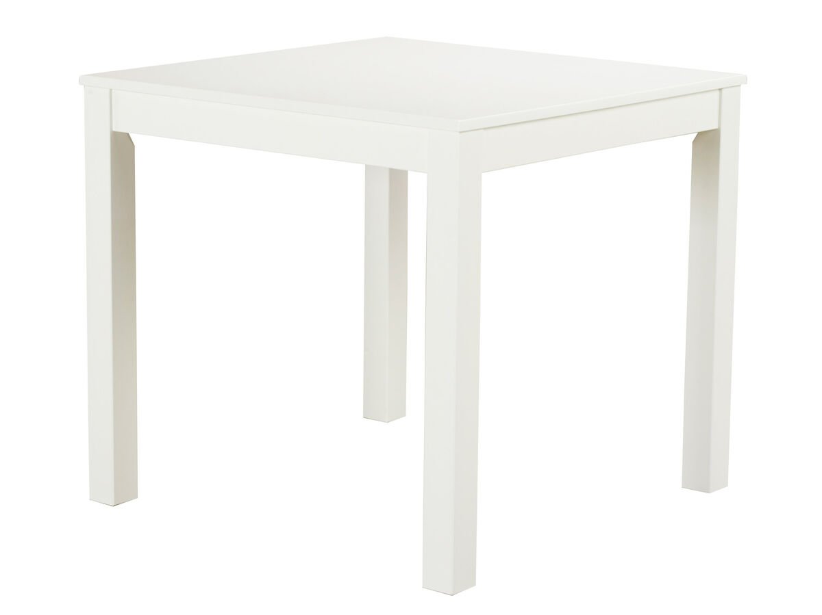 Moona ruokapöytä 80x80 cm valkoinen