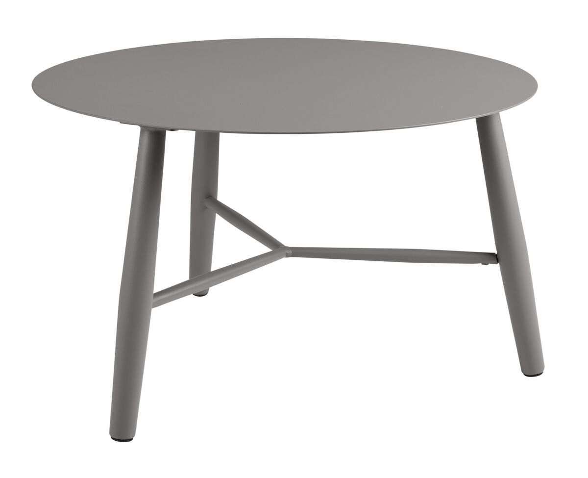 Brafab Vannes pyöreä sohvapöytä Ø75 cm greige