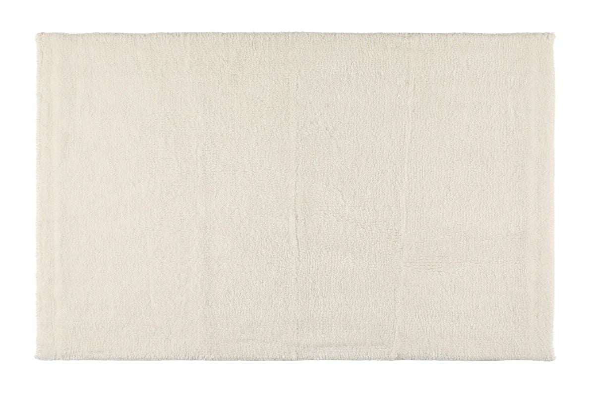 4Living Bamboo kylpyhuonematto 50x80 cm valkoinen