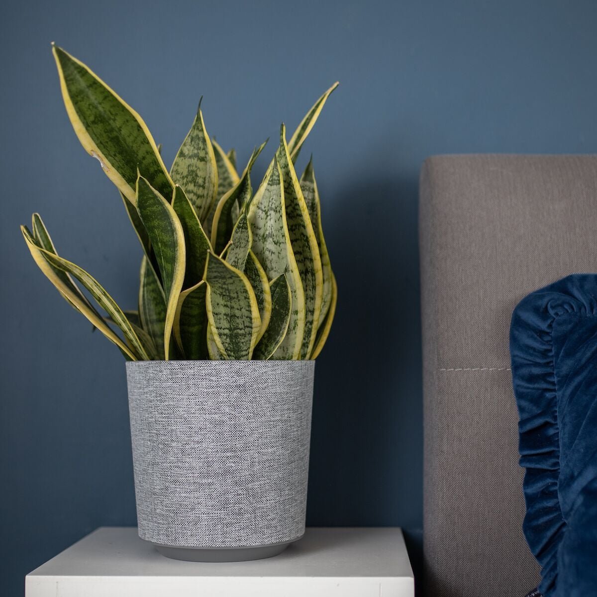 4Living Gama Textil ruukku Ø30 cm harmaa