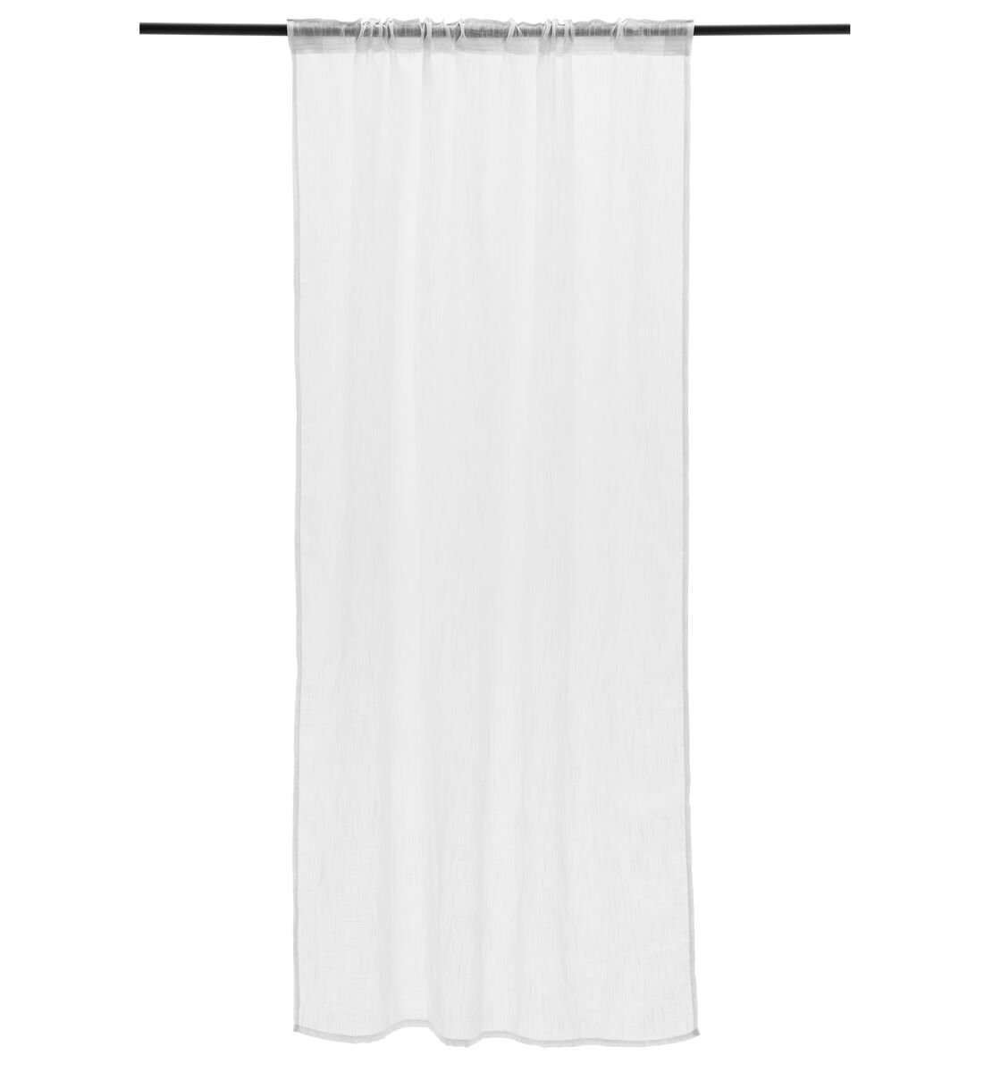 4Living Shine sivuverho 2 kpl 140x240 cm valkoinen
