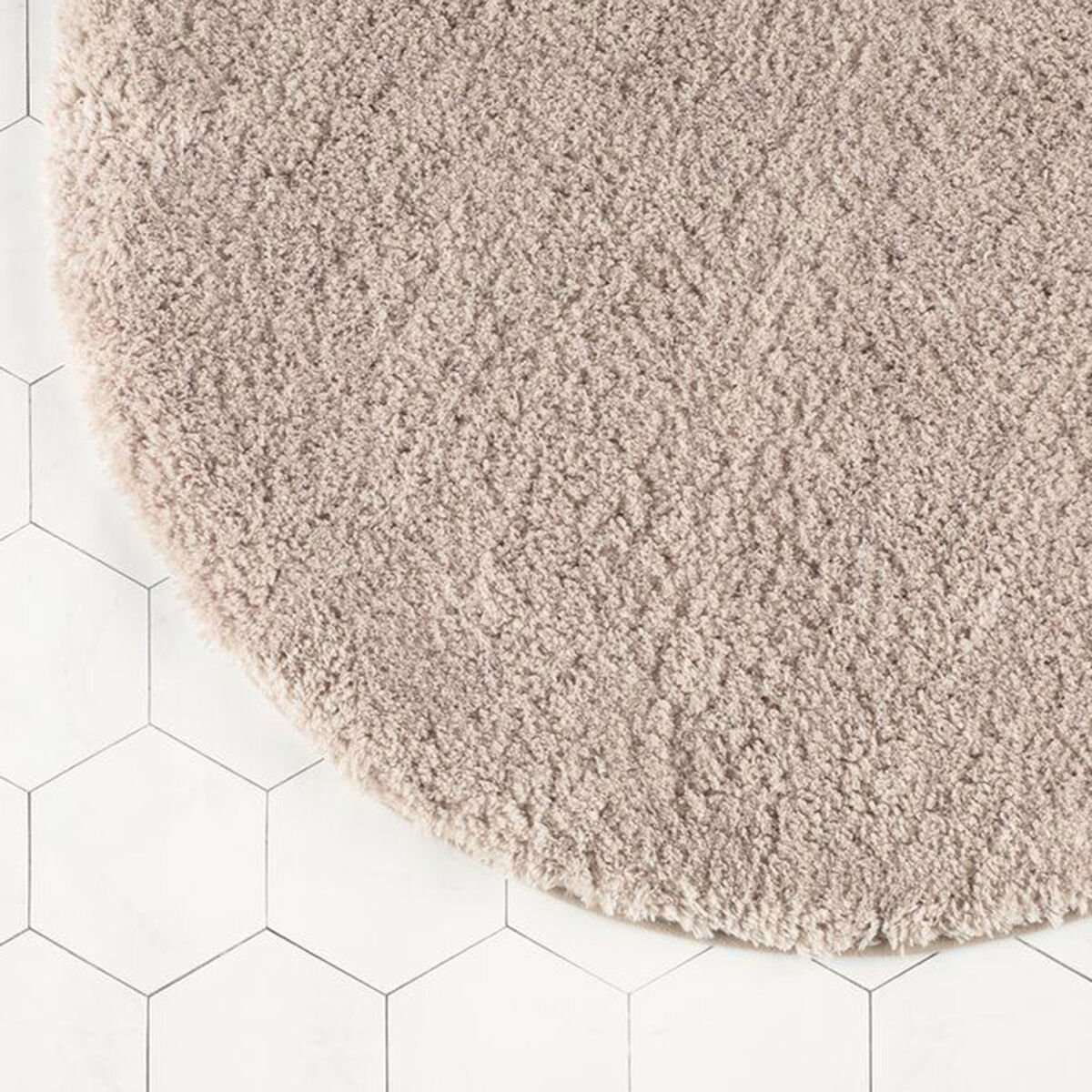 4Living Solid kylpyhuonematto Ø70 cm beige