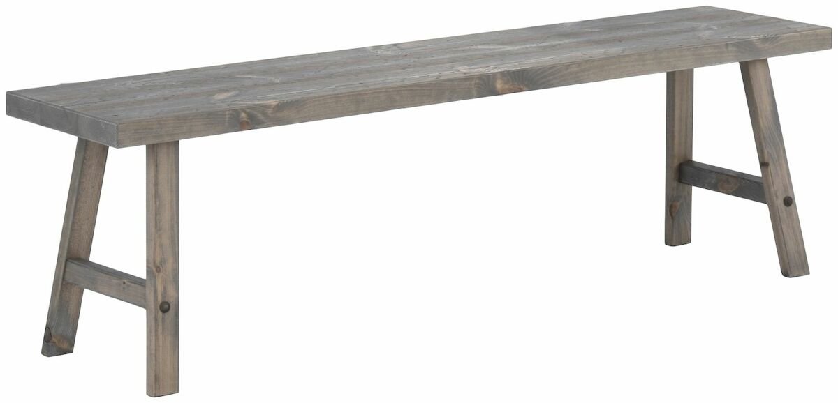 Kelo lankkupenkki 150 cm harmaa