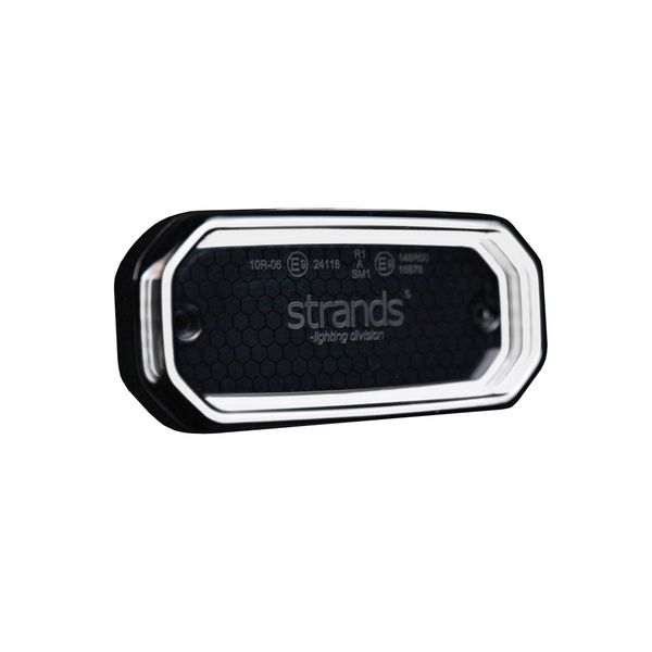 Huomiovalo /Äärivalo Strands FOR9T Scale - 12/24V / 3.5W / 116 mm, Valkoinen