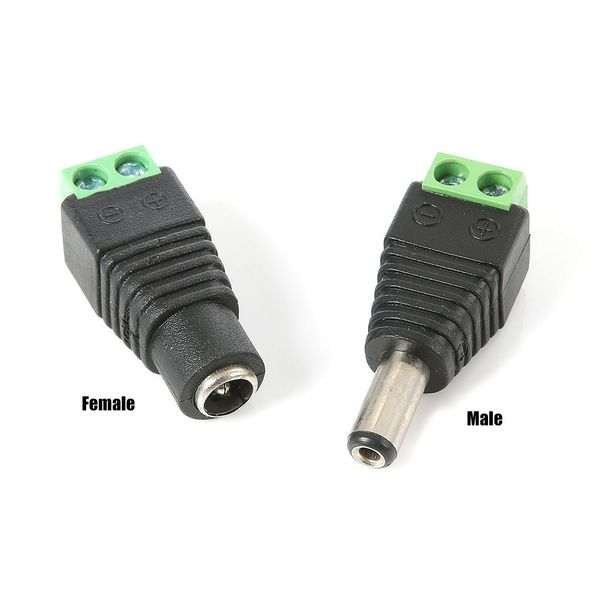 LED-nauhojen DC-adapteri, Naaras
