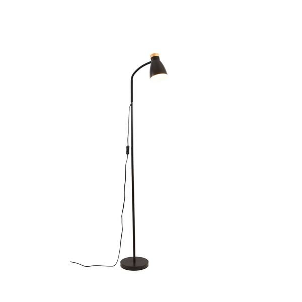 Lattiavalaisin Airam Anoom, E27, Musta