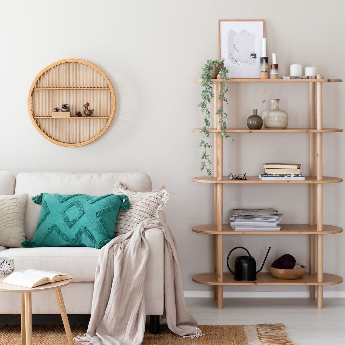 Askel avohylly 100x35x152 cm hiekka