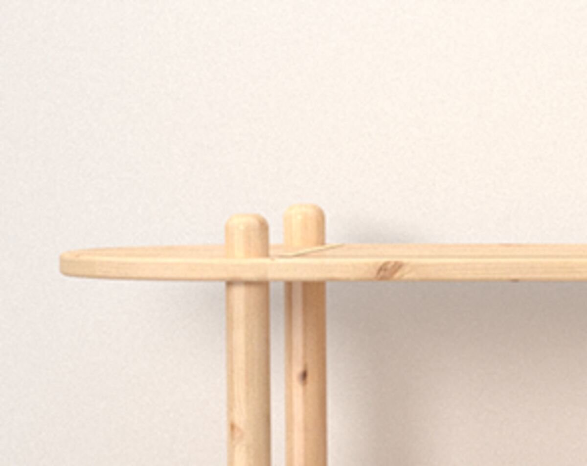 Askel päätekappale puuvalmis