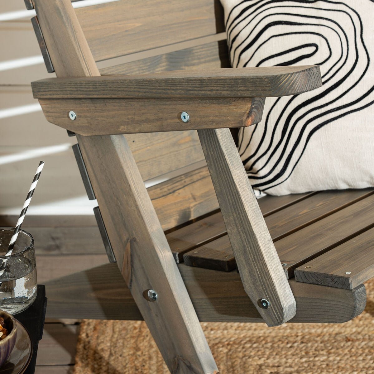 Ecofurn Granny käsinojat harmaa mänty