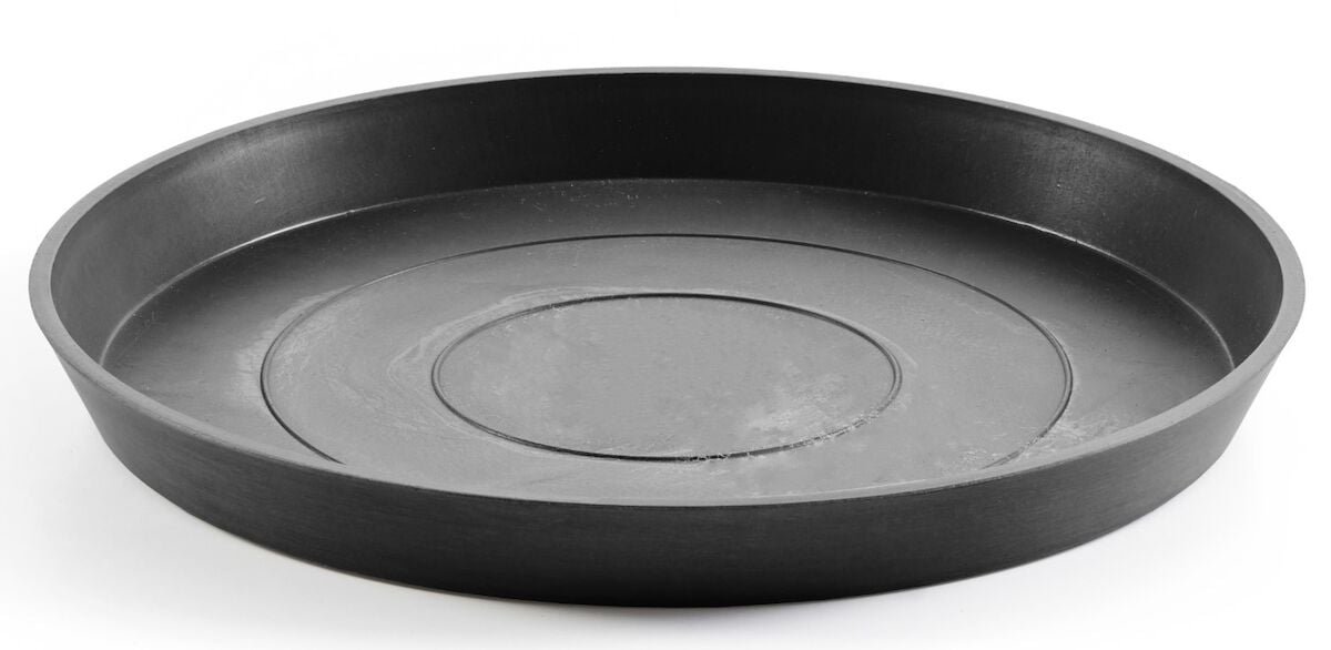 Ecopots Amsterdam aluslautanen 50 cm tummanharmaa