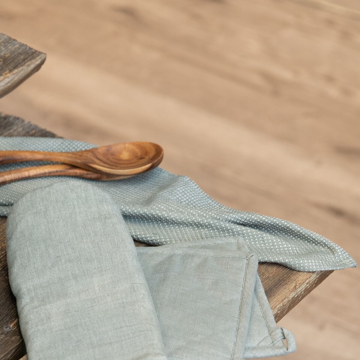 Fanni K Bamboo keittiöpyyhe 2kpl 50x70 cm agaven vihreä