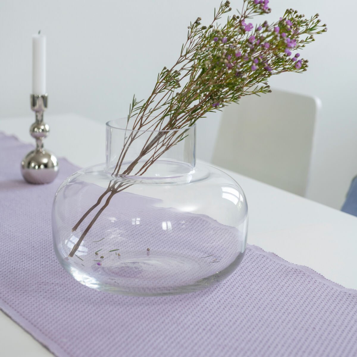 Fanni K Silva kaitaliina 40x160 cm laventeli