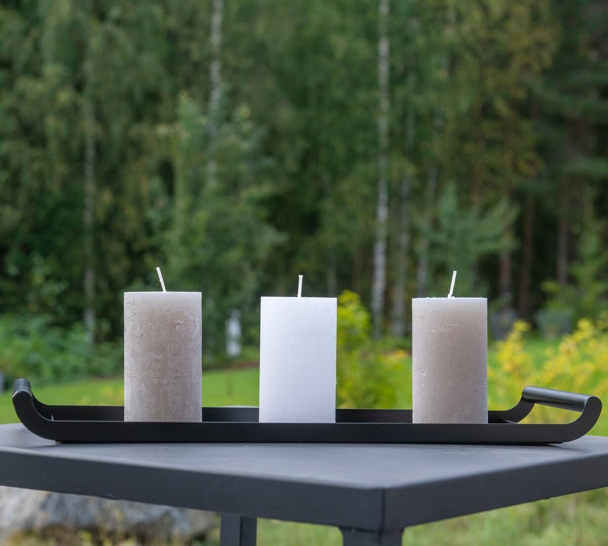 Fanni K tarjotin 50x16 cm musta