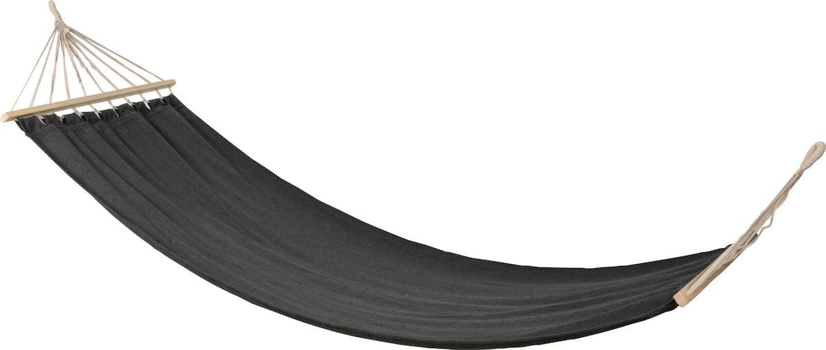 Riippumatto 200x80 cm musta