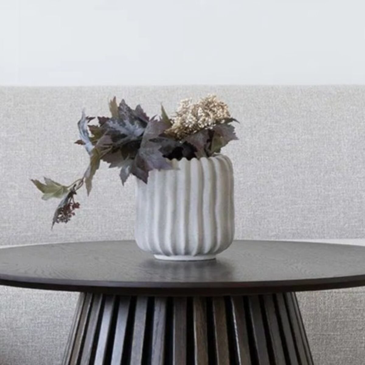 House Nordic keraaminen kukkaruukku Ø15x15 cm harmaa