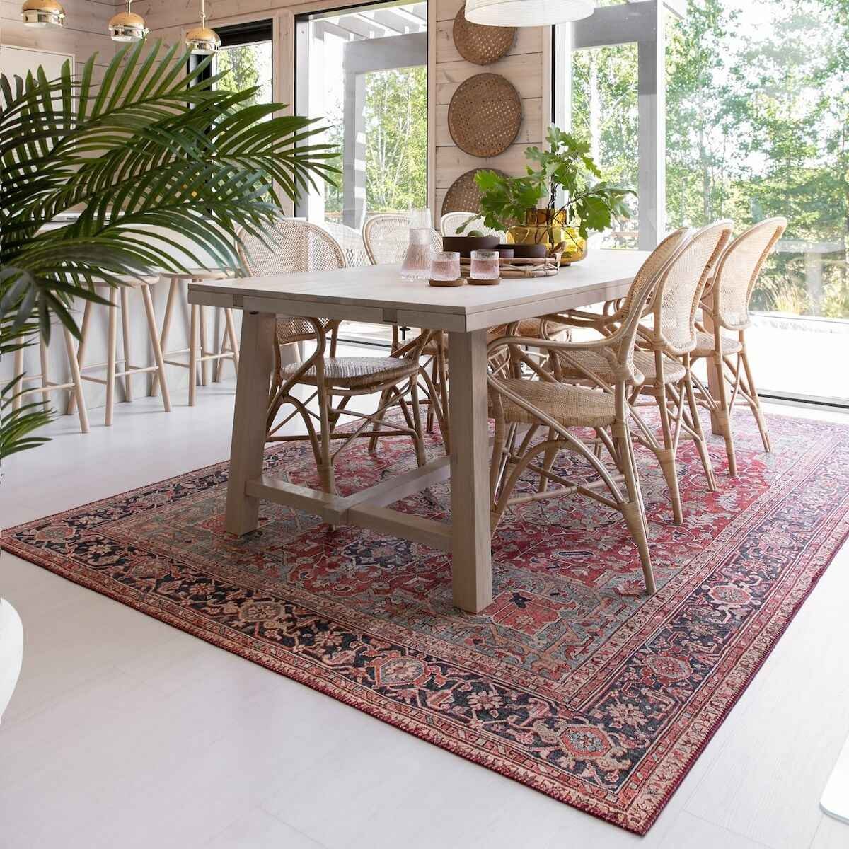 Kashmar matto 200x290 cm punainen/beige