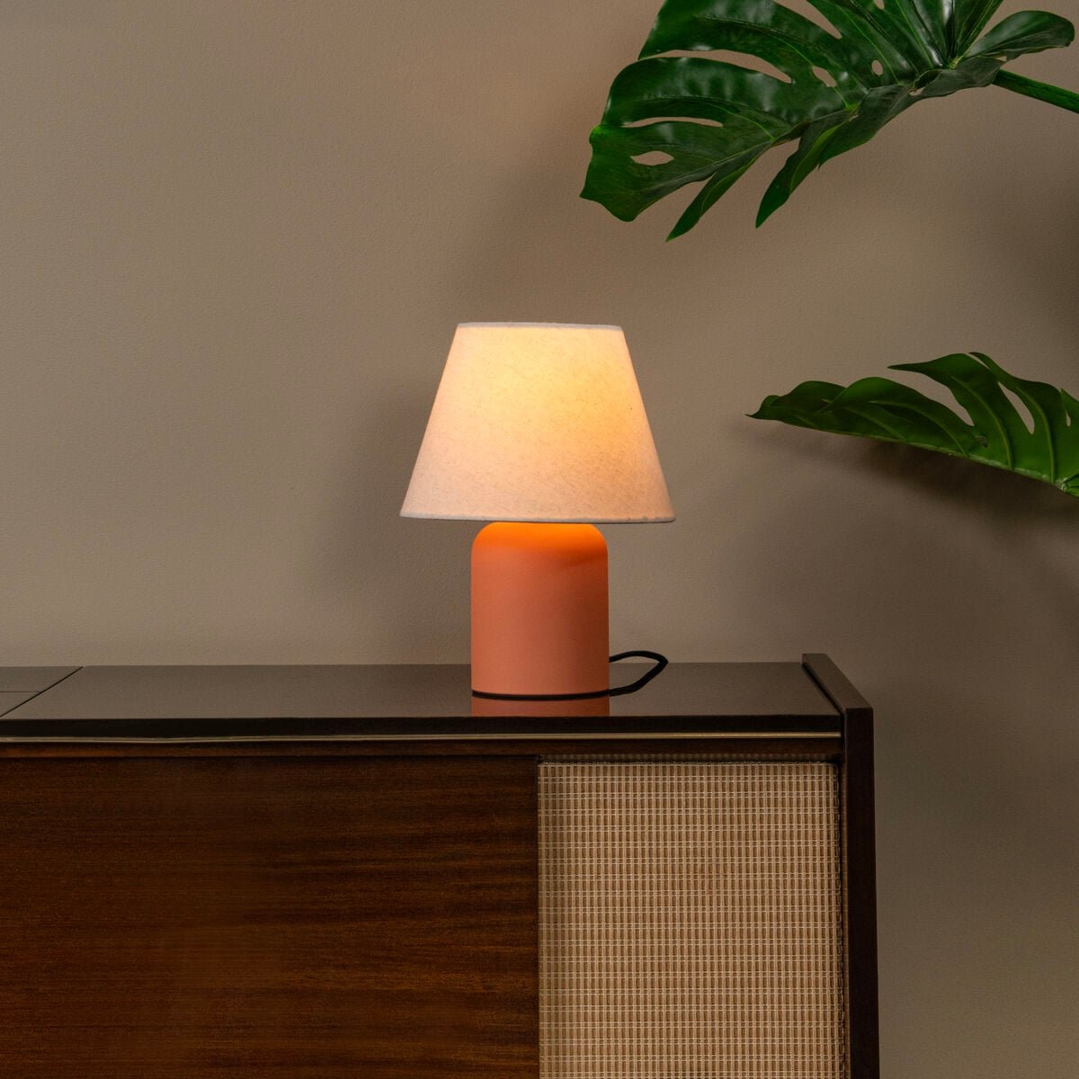 Lucide Macia pöytävalaisin terrakotta