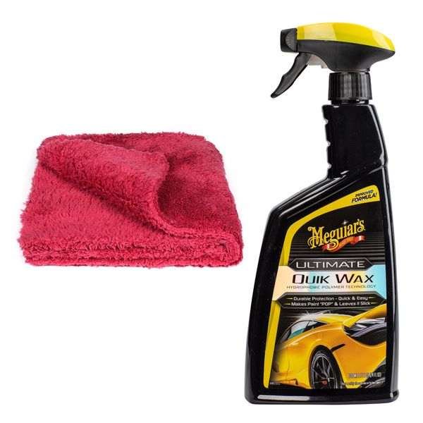 Sprayvaha Meguiars Ultimate Quik Wax, 450 ml, Vaha + Kiillotusliina