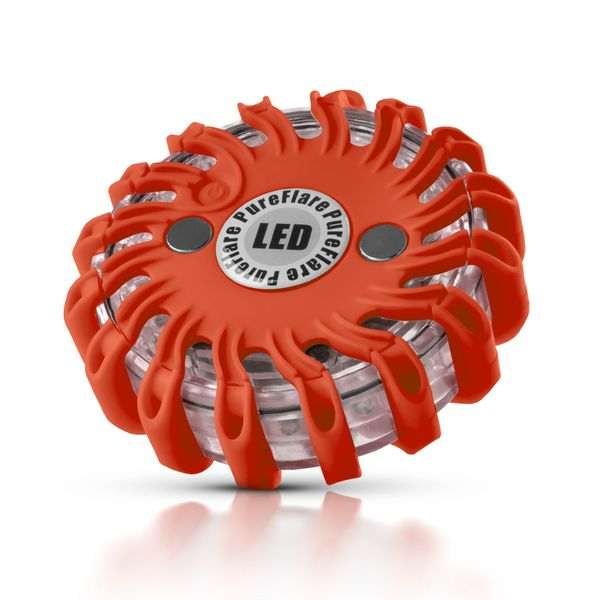 LED-valokiekko PureFlare - Punainen / Ladattava