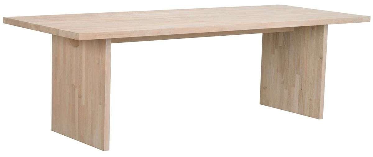 Rowico Home Emmett ruokapöytä 240x95 cm valkopesty tammi