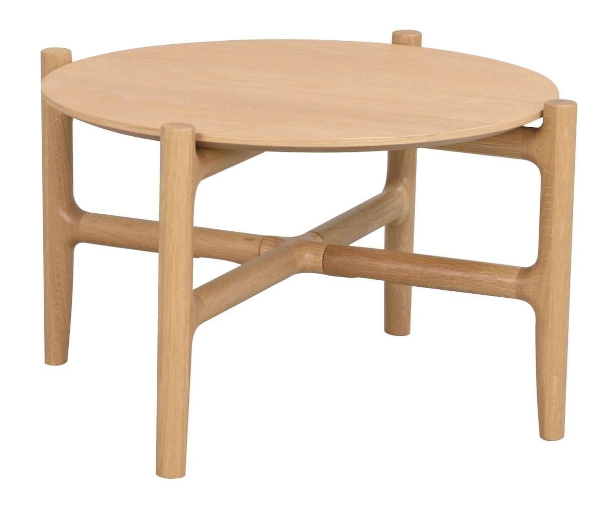 Rowico Home Holton sohvapöytä Ø55 cm tammi