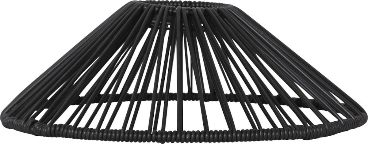 Star Trading Vide lampunvarjostin sisä- ja ulkokäyttöön 25 cm musta