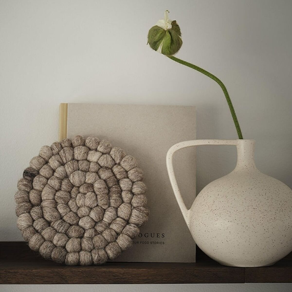 Svanefors Nisha pannunalunen Ø 20 cm nougat