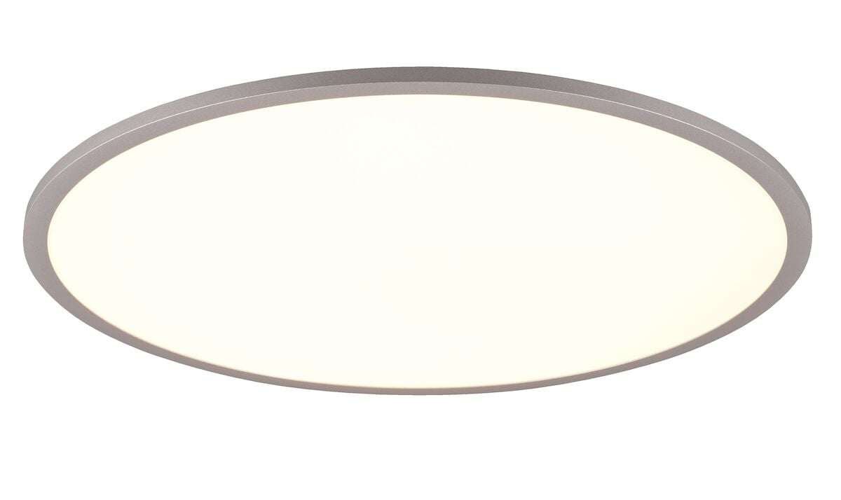 Trio Yuma LED katto-/seinävalaisin Ø60 cm harmaa/valkoinen RGB