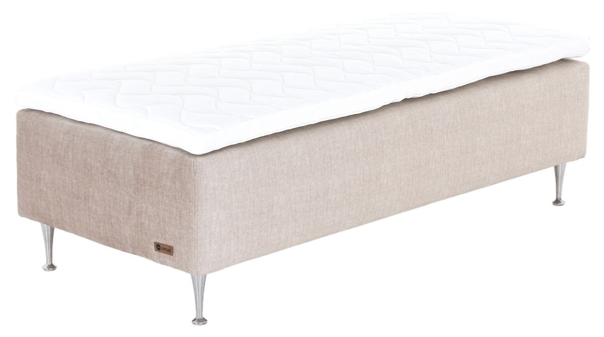 Unia Platina runkopatjasänky 80 M Stylex, shampanja jalat, beige Vogue 02