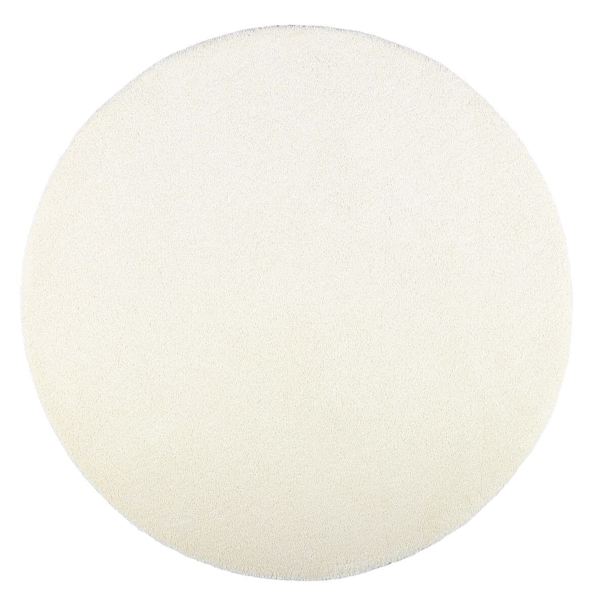 VM Carpet Silkkitie nukkamatto Ø160 cm valkoinen 131, kantti 5417