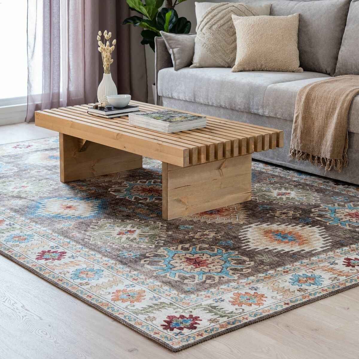 Valencia matto 160x230 cm ruskea