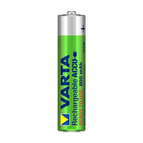 Ladattava paristo VARTA Accu AAA - 800 mAh / 4 kpl
