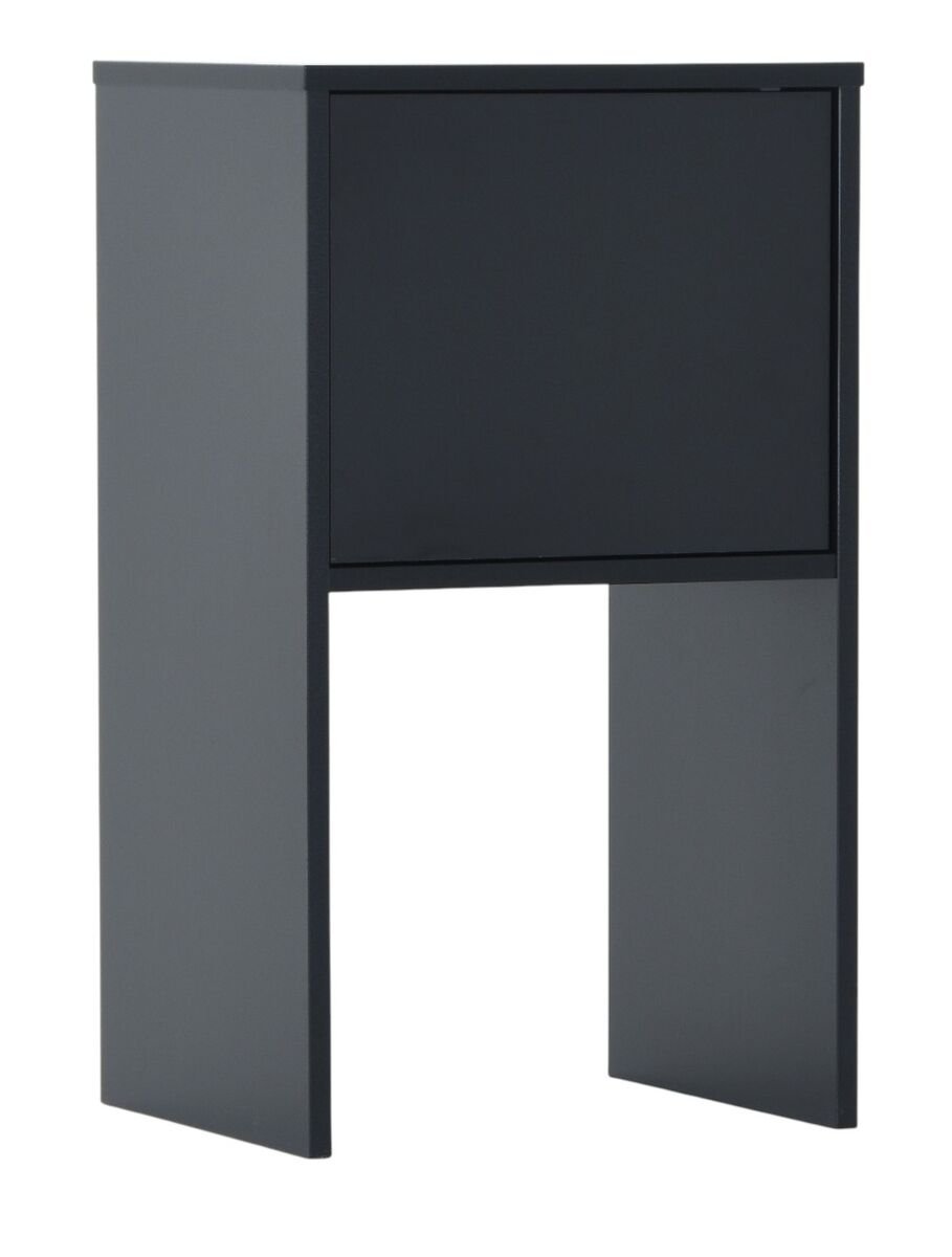 Alava yöpöytä 40x35x70 cm musta