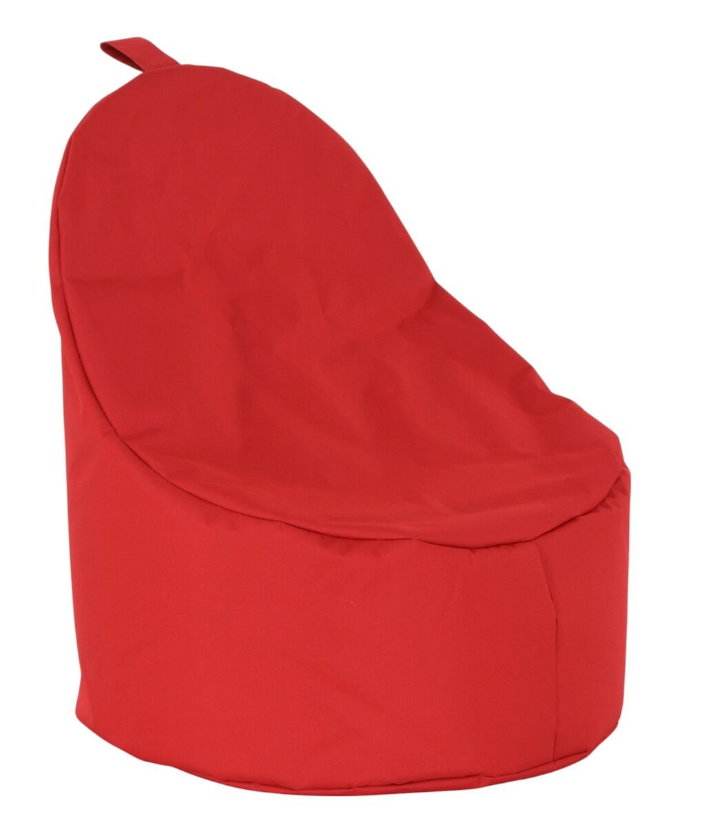 Nuppu säkkituoli punainen