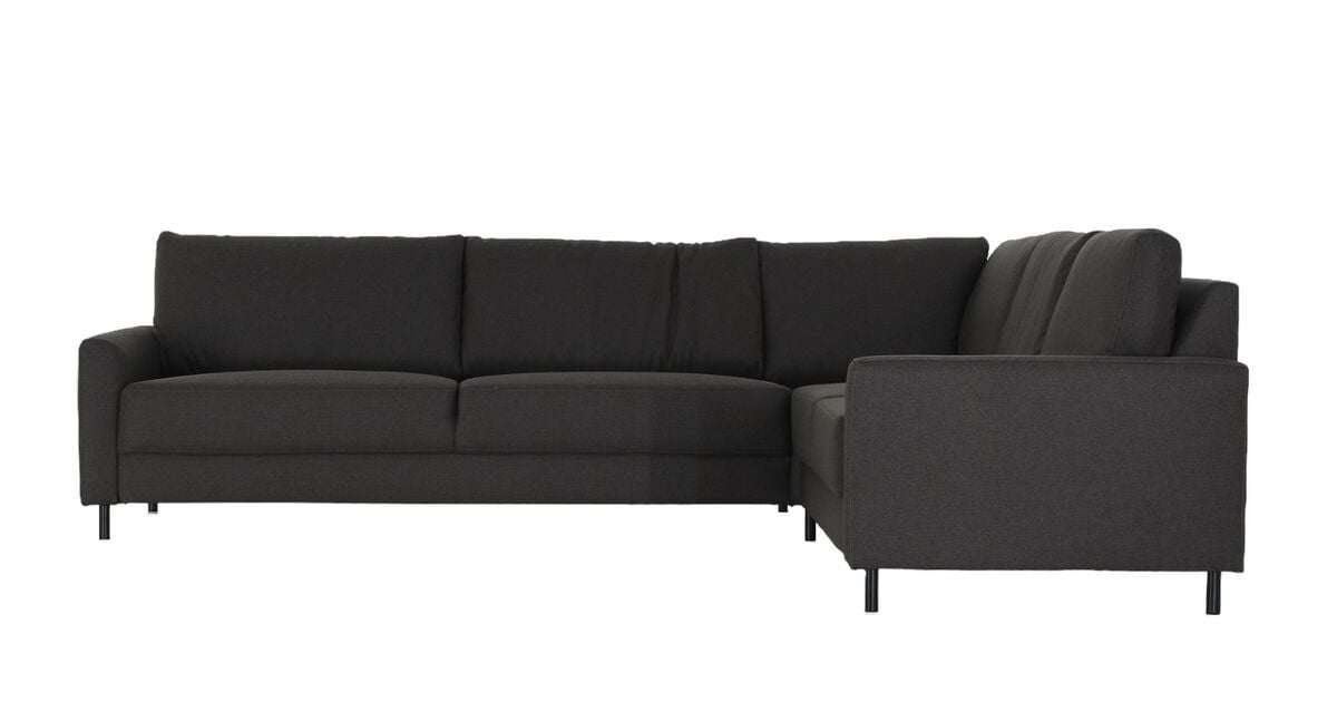Vivano Sisu kulmasohva 3K2 oikea hiili Malmo New 94