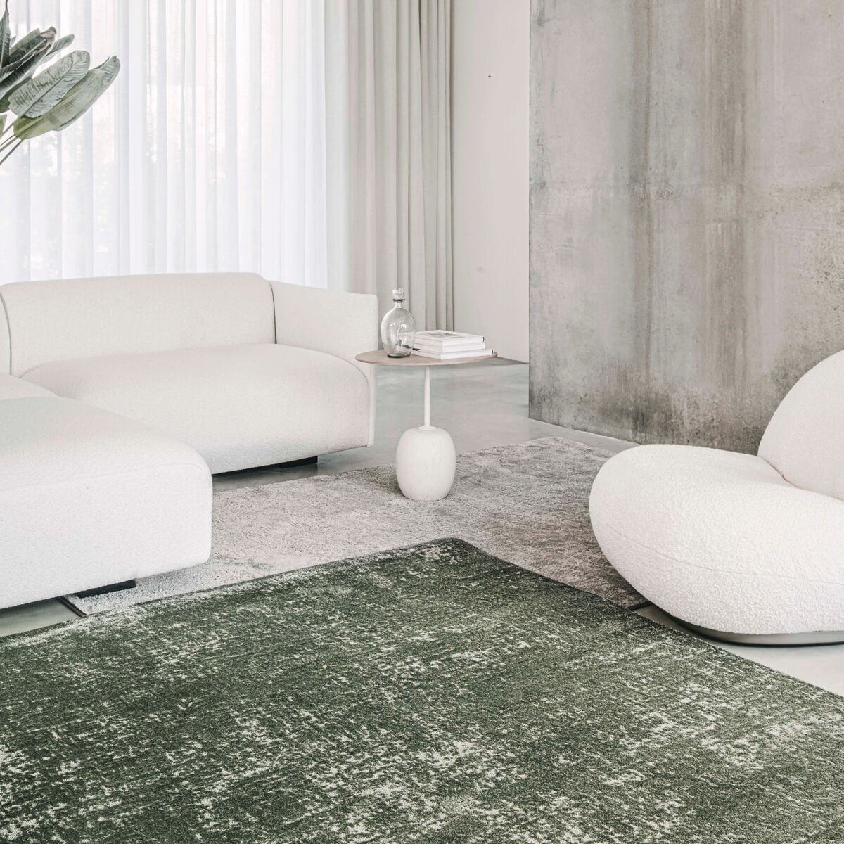 VM Carpet Basaltti matto 160x230 cm vihreä