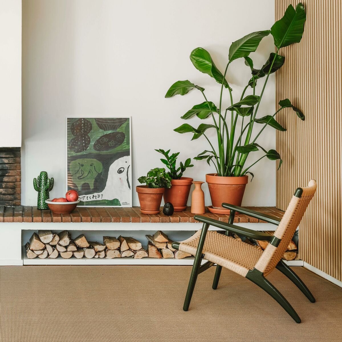 VM Carpet Havu paperinarumatto 80x150 cm natur 72