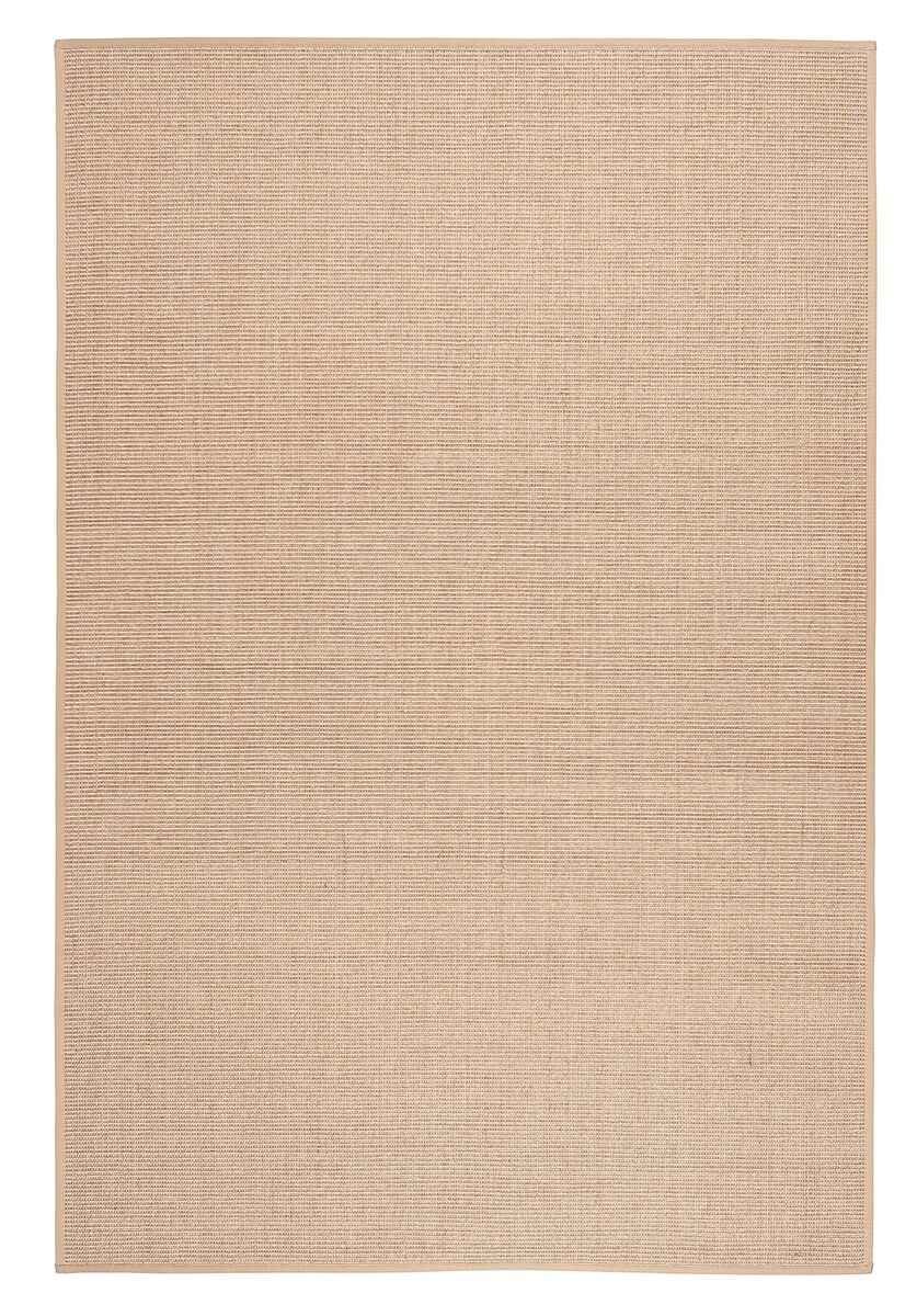 VM Carpet Sisal matto 133x200 cm beige, 70 mm kanttaus