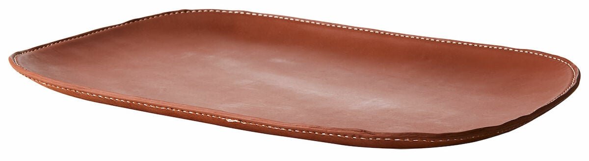 Affari Globetrotter tarjotin M 26x19x2 cm ruskea