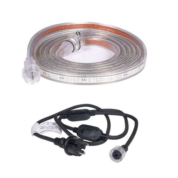 LED-nauha / Työvalo AGGE 230V - 1500 lm/m, 3 m, Nauha virtajohdolla (3000K)