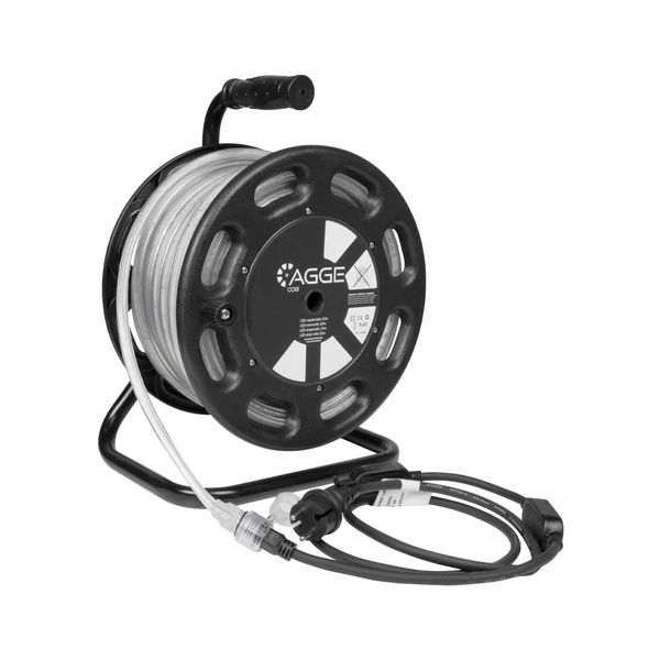 LED-nauha / Työvalo AGGE COB 230V - 1500 lm/m, 25 m - Kela, Nauha virtajohdolla
