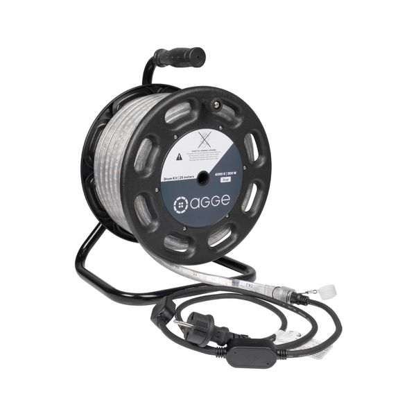 LED-nauha AGGE Dual 230V - 1500 lm/m, 25 m - Kela, Nauha virtajohdolla