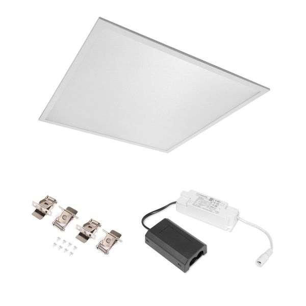 Led paneeli AGGE Backlit Panel PRO - 40W / 3000K-6000K / Uppoasennettava, Valaisin + On/Off-muuntaja