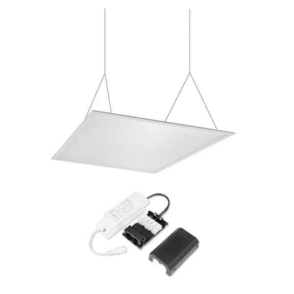 Led paneeli AGGE Backlit Panel PRO - 40W / 3000K-6000K / Ripustettava, Valaisin + Triac-himmennettävä muuntaja