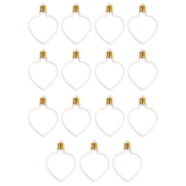 LED-lamppu AGGE Carnival E27, 4W, Heart, 15 kpl