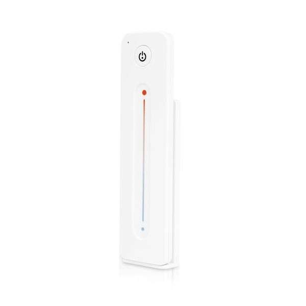 LED-nauhan kaukosäädin AGGE CCT Touch Slide, RF 2.4 GHz, Pelkkä kaukosäädin (Valkoinen)