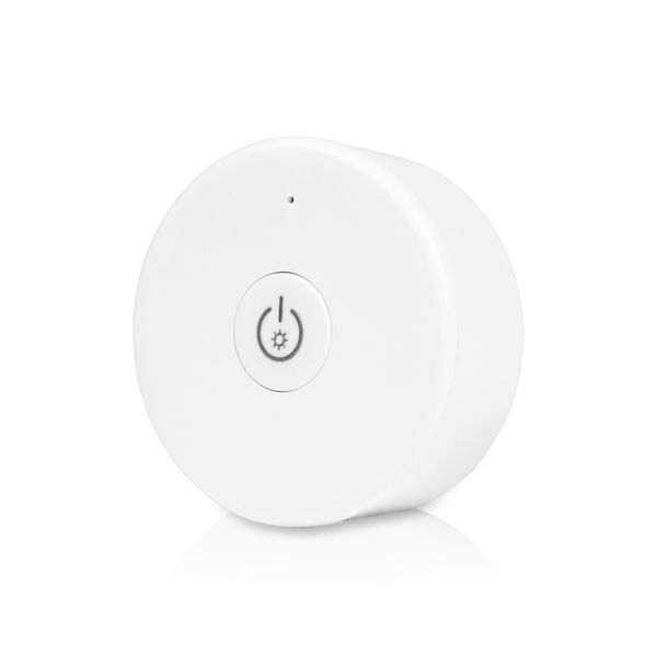 LED-nauhan kaukosäädin AGGE Dimming One-Key, RF 2.4 GHz, Pelkkä kaukosäädin (Valkoinen)