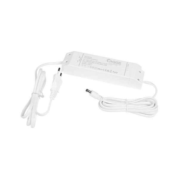 LED-nauhan muuntaja AGGE 12V, IP20, Max. teho 75W